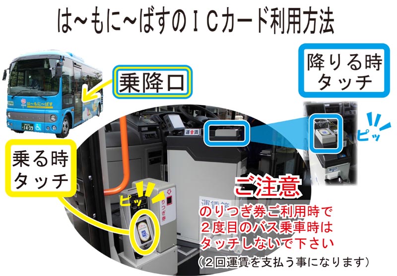 貝塚市は もに ばす ご利用のご案内